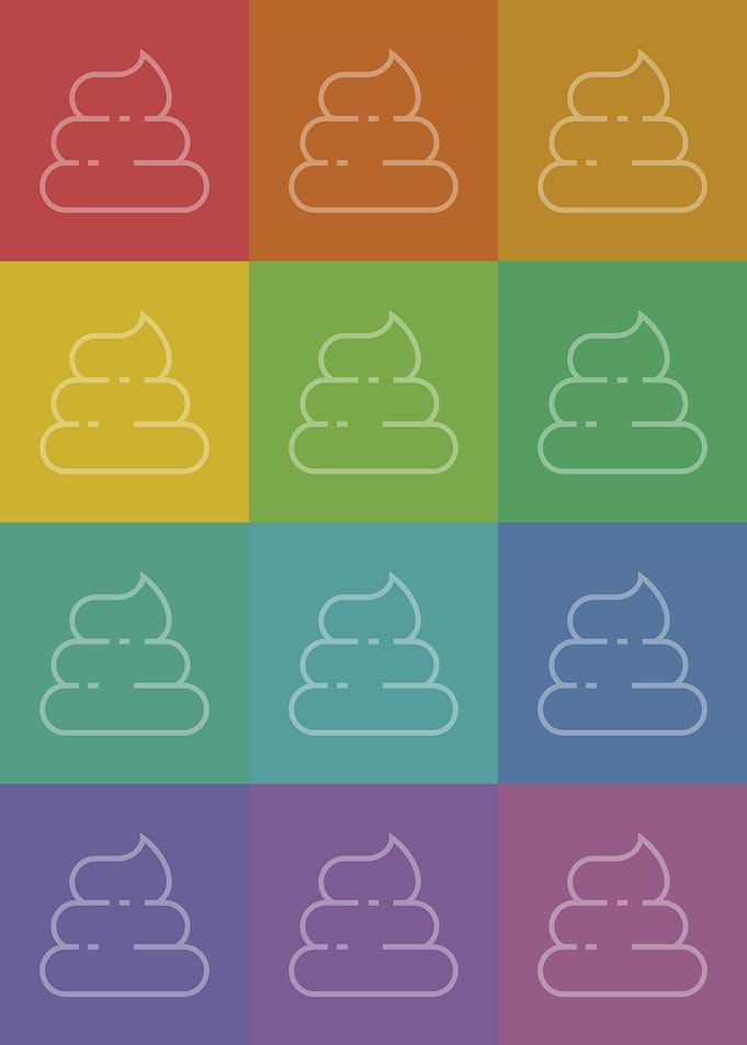 Poop Icons Pop Art 1