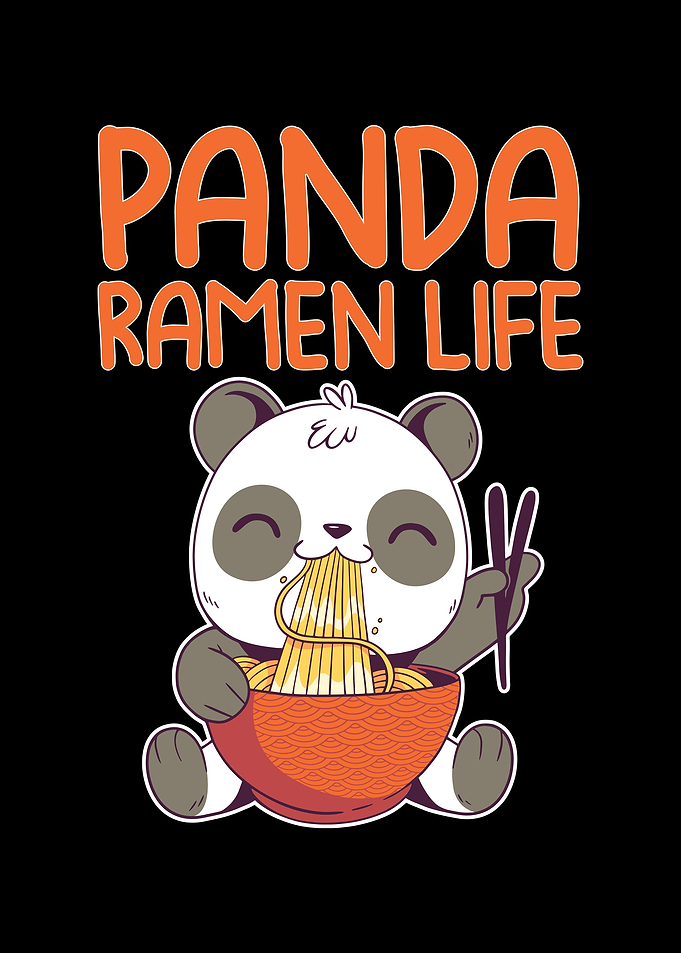 Panda ramen life