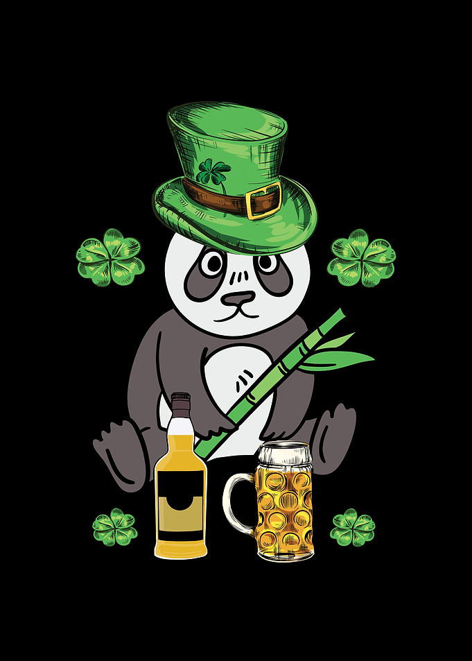 St Patrick panda