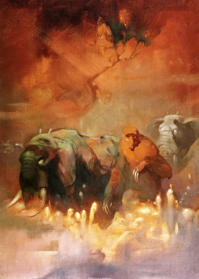 Downward to the Earth