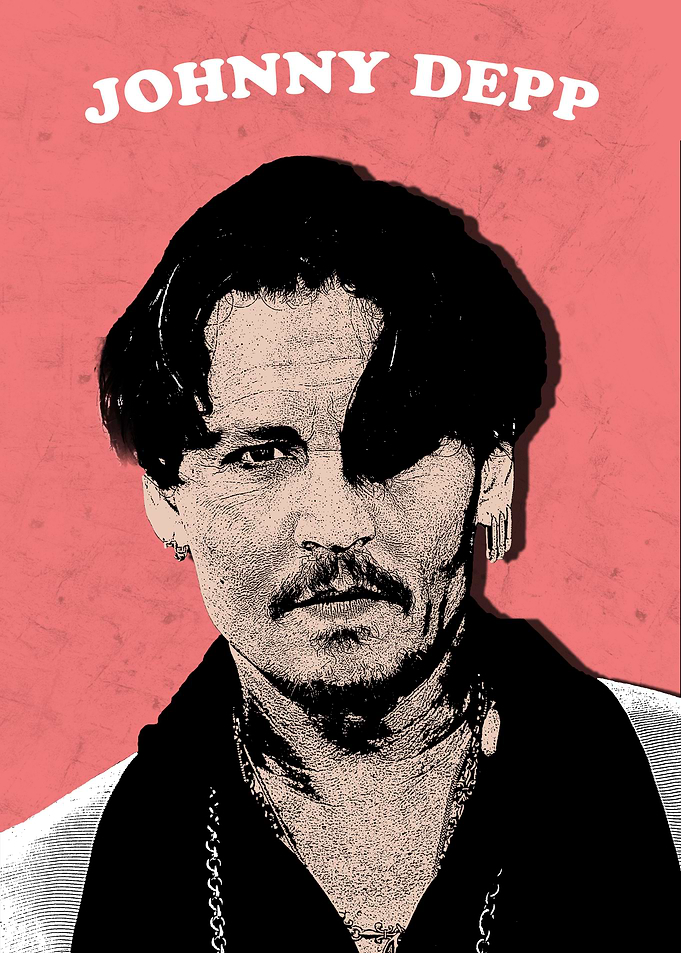Johnny Depp Art