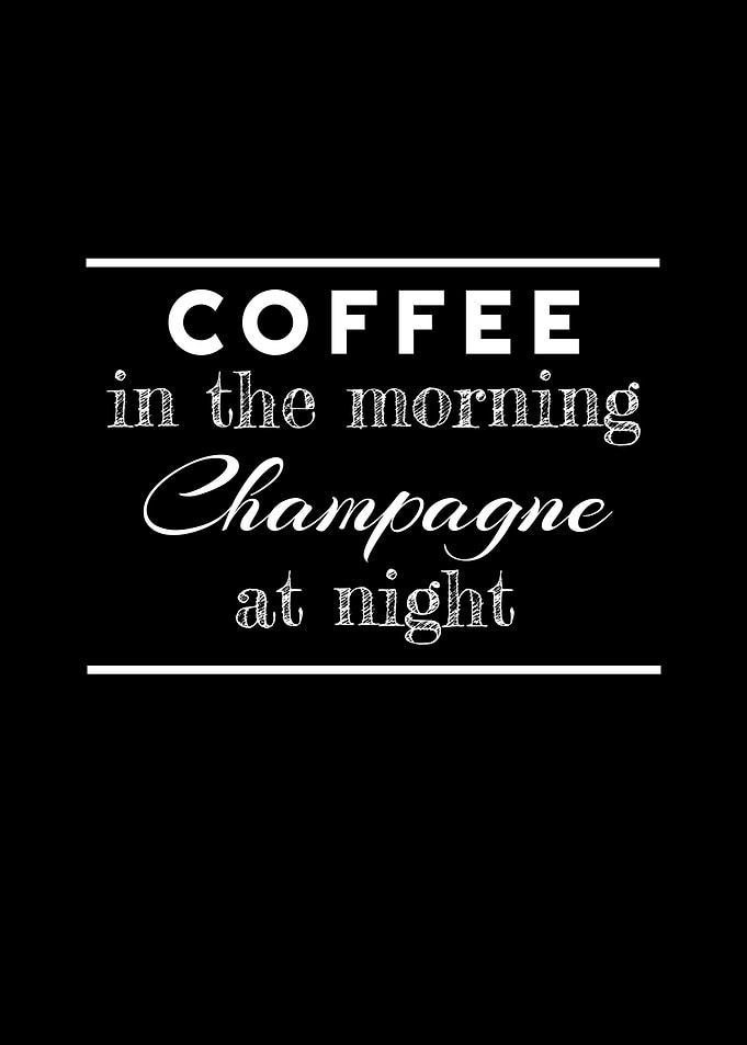 Coffee Champagne Night Txt