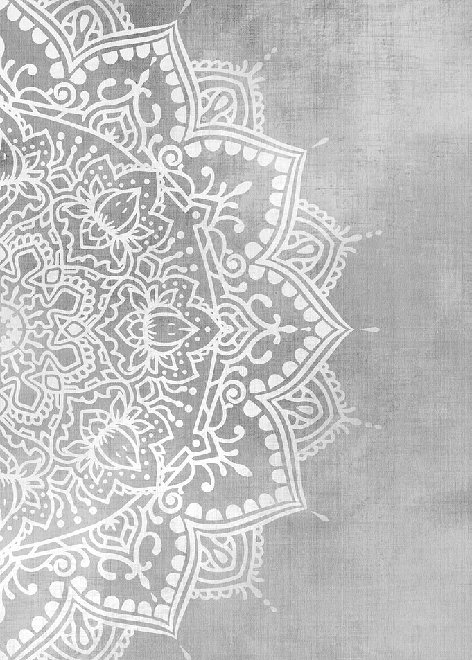 Gray Mandala no 38b