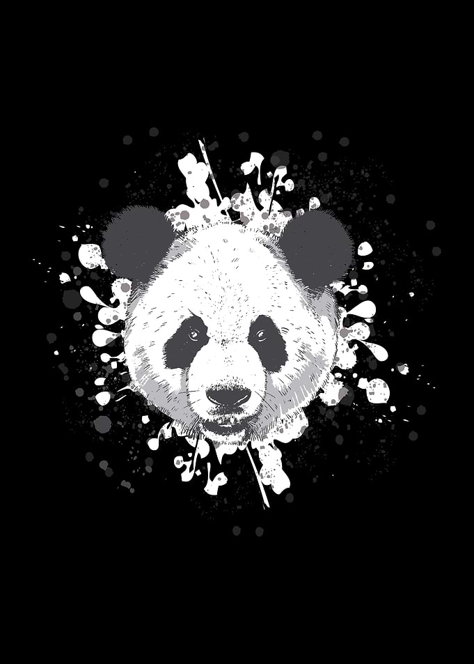 Splatter panda