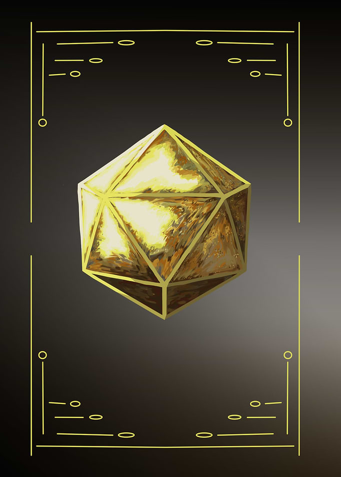 ShinyGoldD20