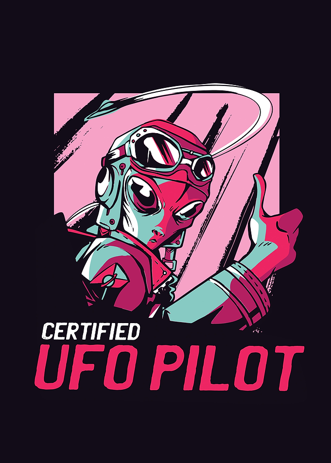 Alien UFO pilot