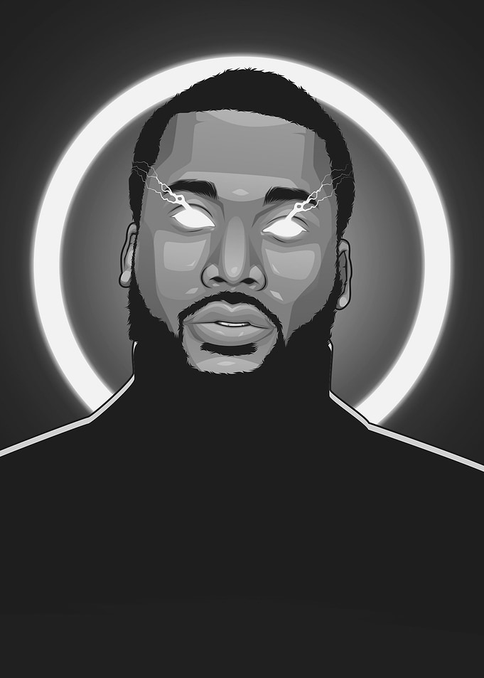 Meek Mill Grayscale