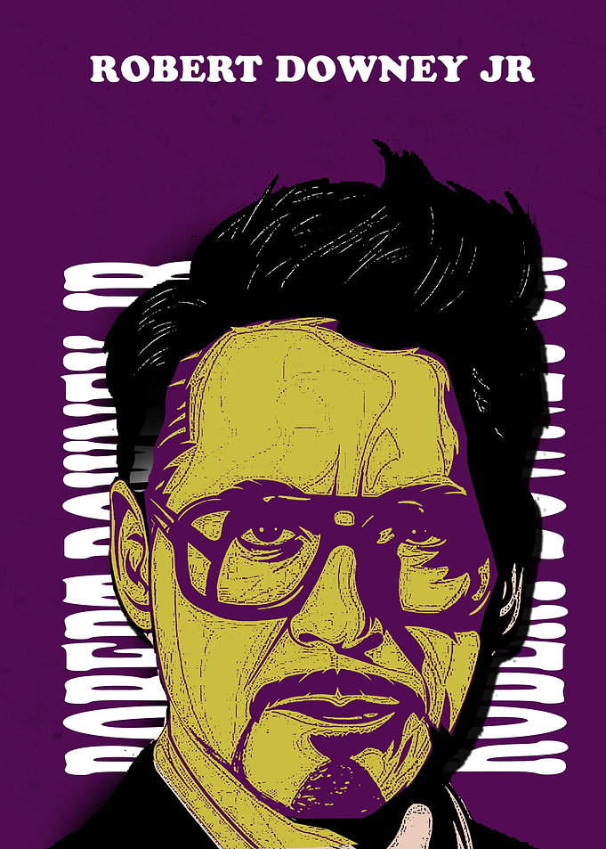 Robert Downey Jr Art