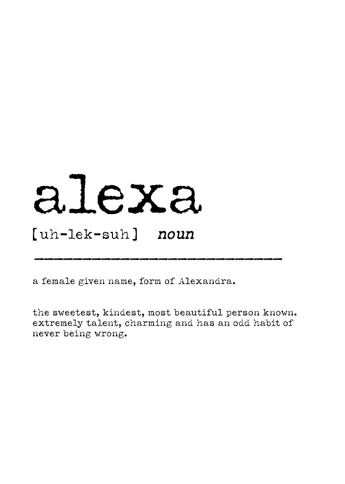 Alexa Definition