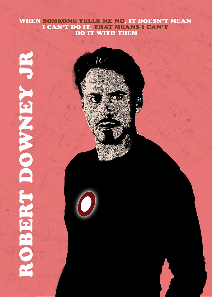 Robert Downey Jr Art