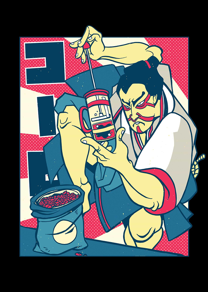 Japanese Samurai coffee