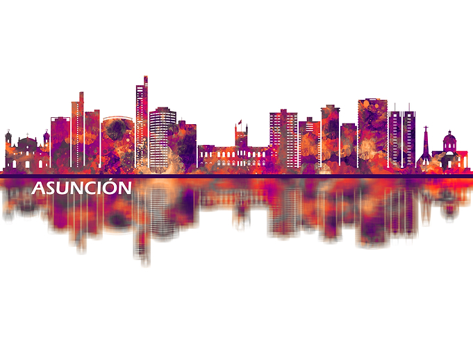 Asuncion Paraguay Skyline