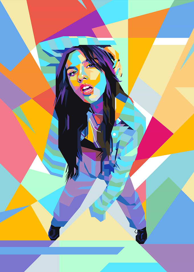 Olivia Rodrigo Pop Art