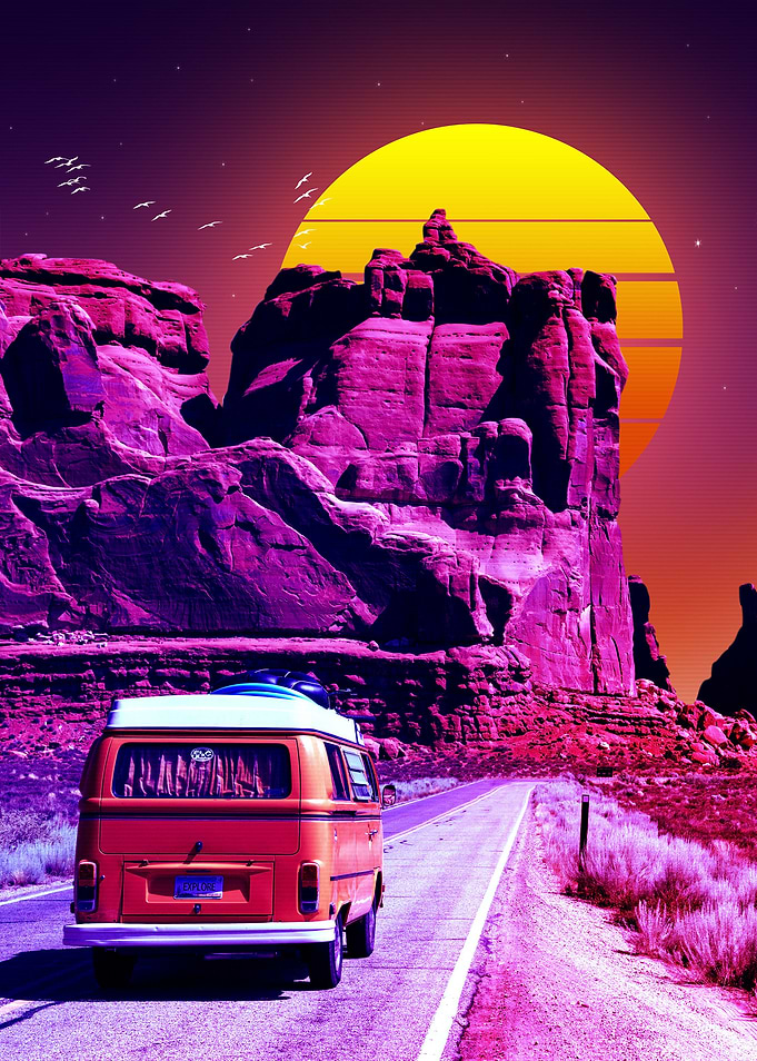 aesthetic vaporwave