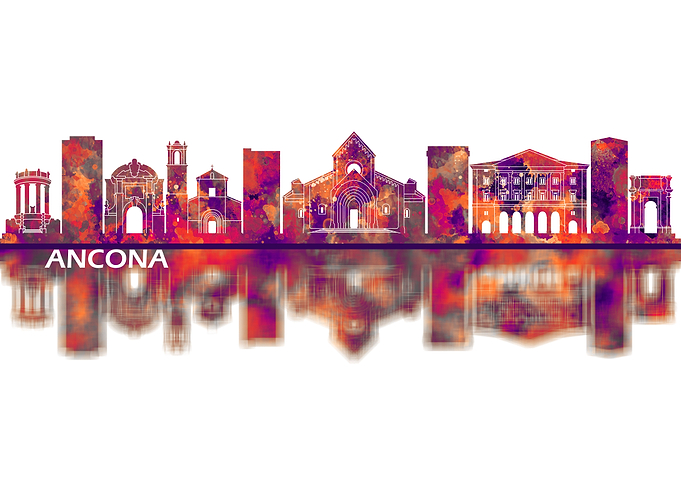 Ancona Italy Skyline