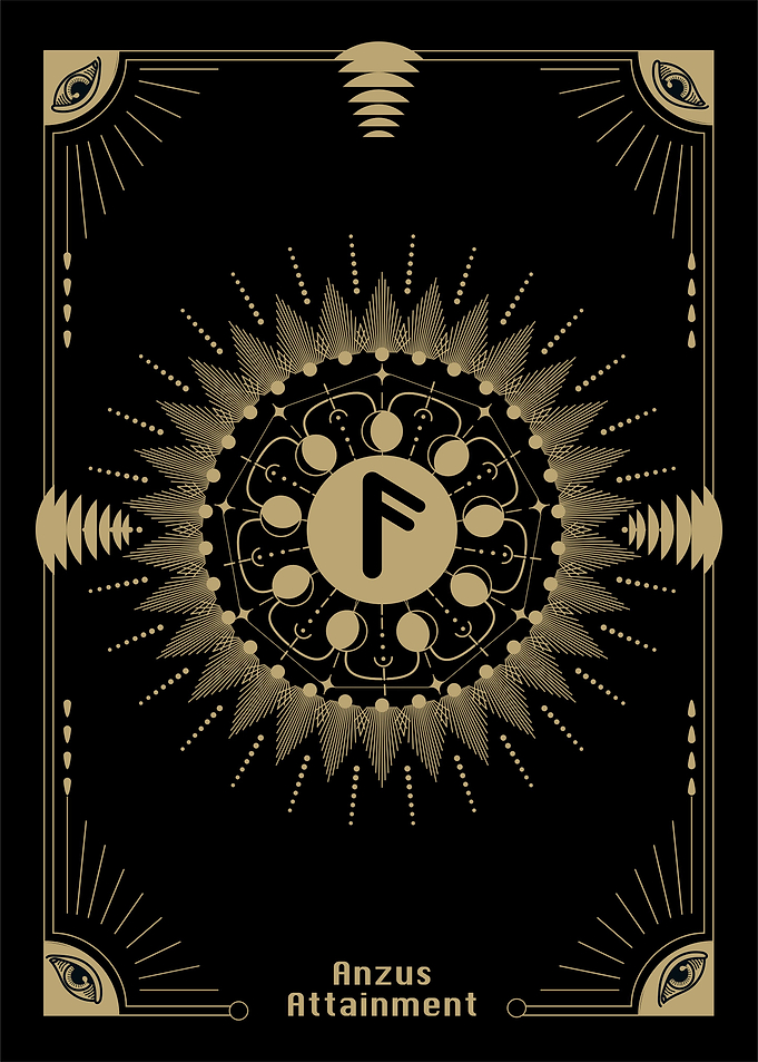 Elder Futhark Rune Anzus
