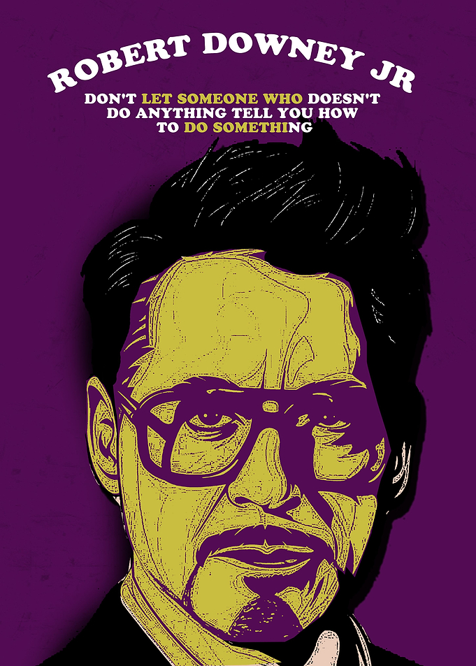 Robert Downey Jr Art