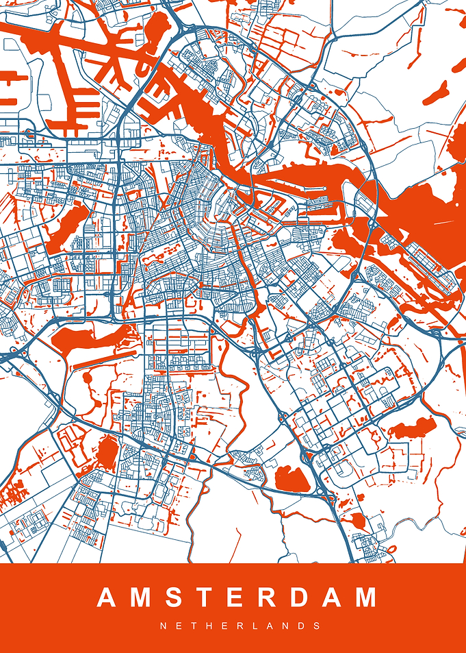 AMSTERDAM City Map