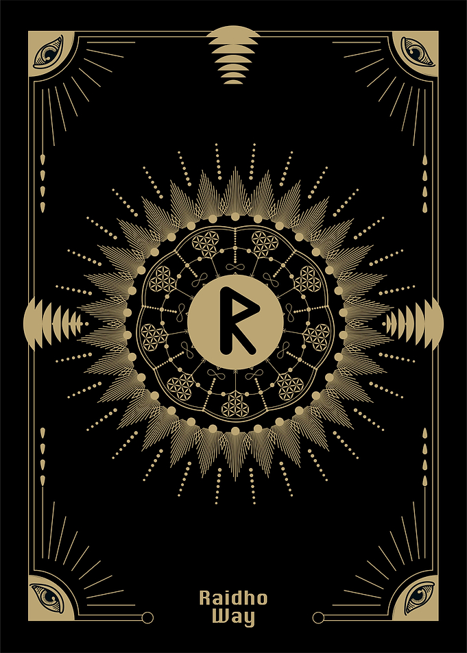 Elder Futhark Rune Raidho