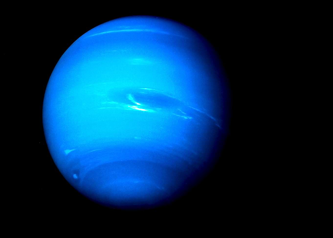 Neptun Planet in the Space