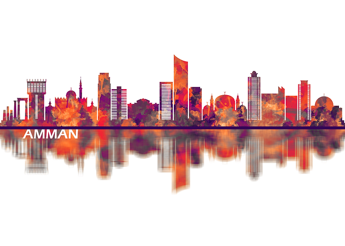 Amman Jordan Skyline