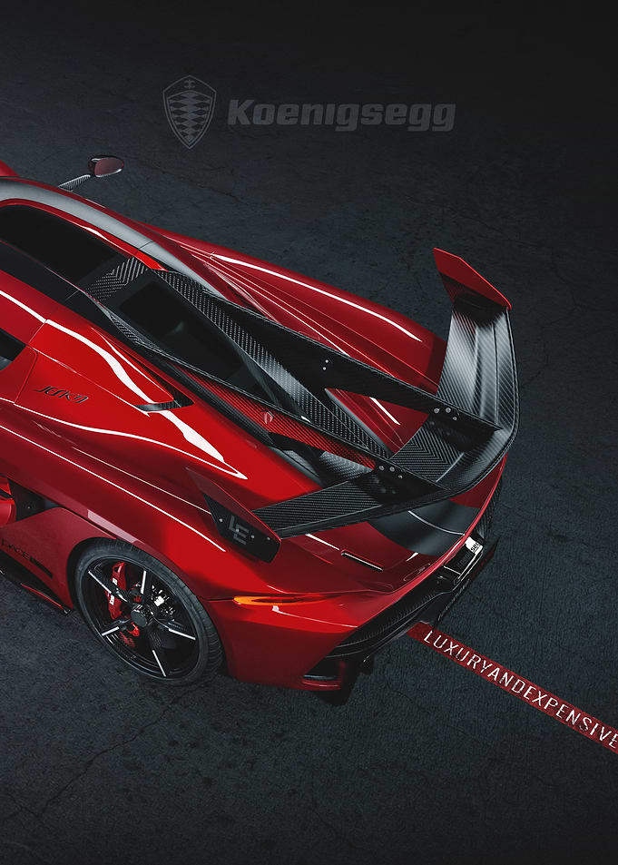 Koenigsegg Jesko Cherry