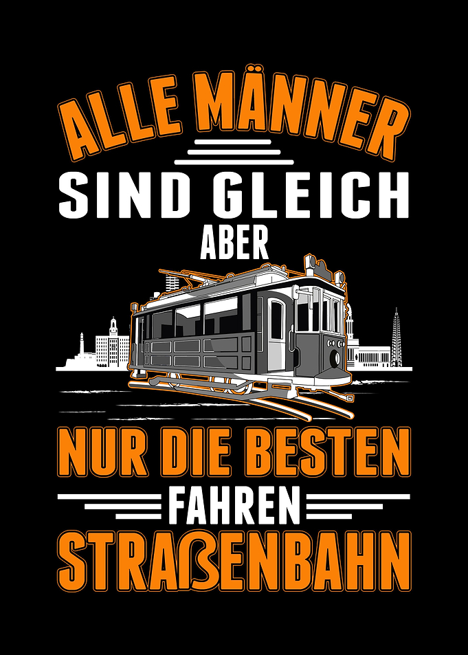 Straenbahn Mann