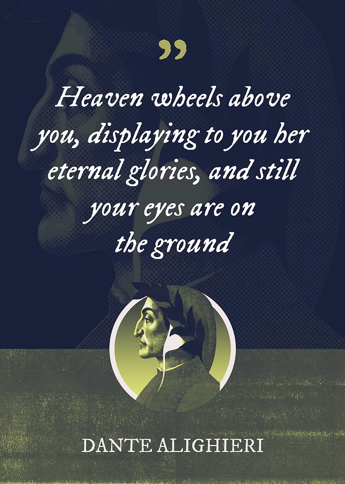Heaven wheels above you