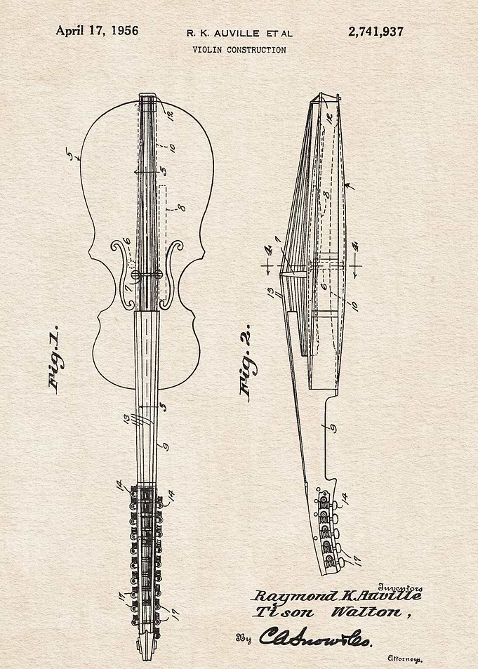 1956 Violin Construction