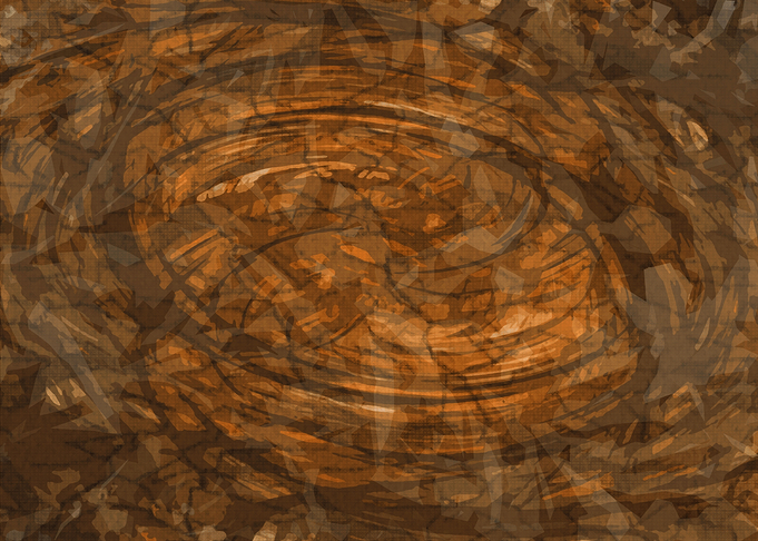 Orange Diamond Cut
