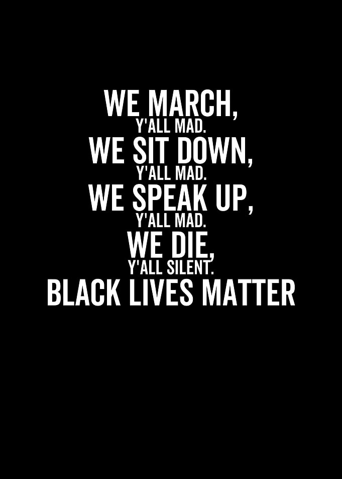 We March Yall Mad Black
