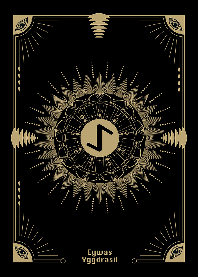 Elder Futhark Rune Eywas