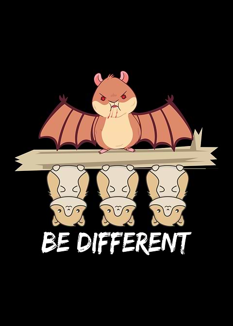 Be different
