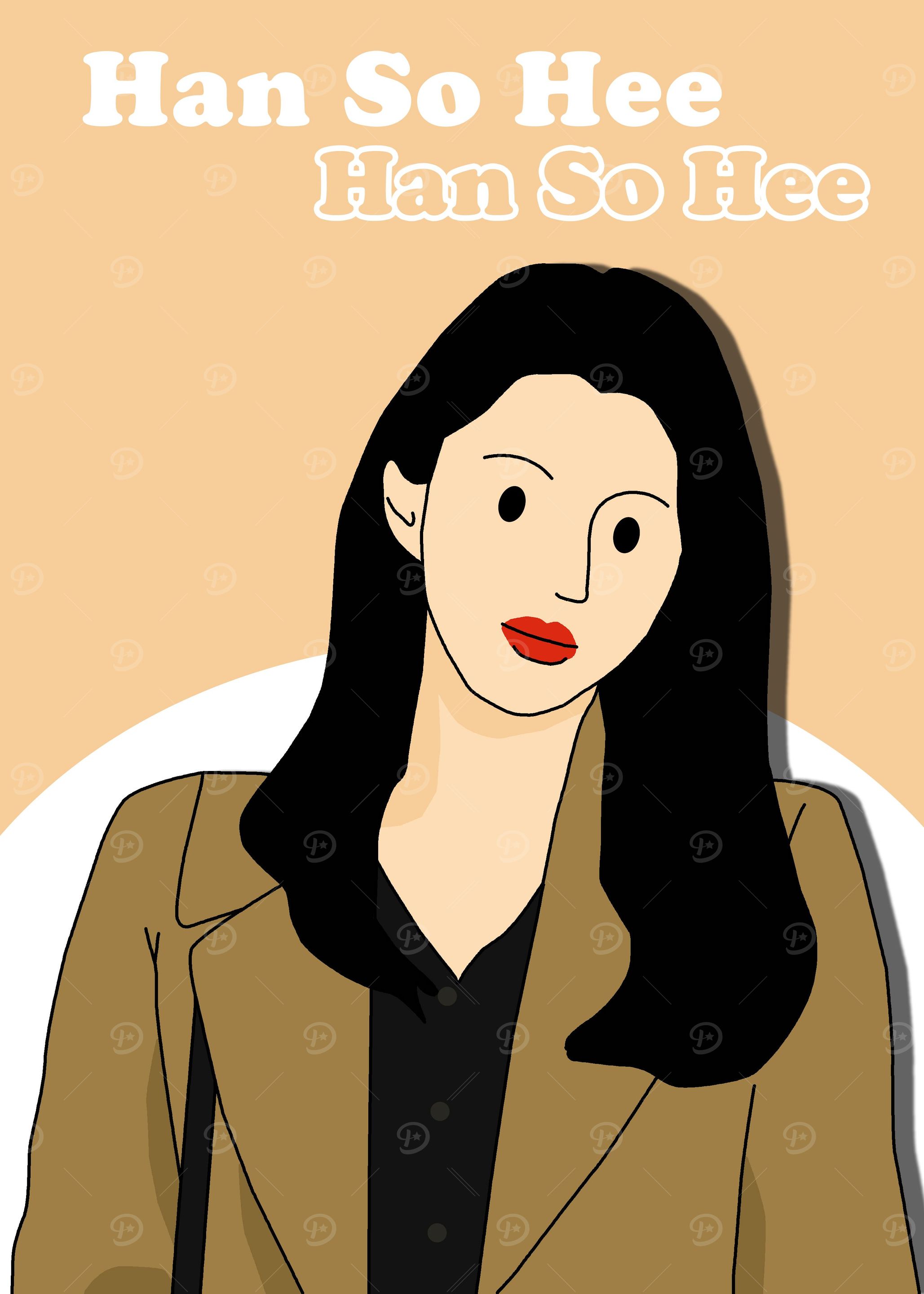 Han So Hee Cartoon