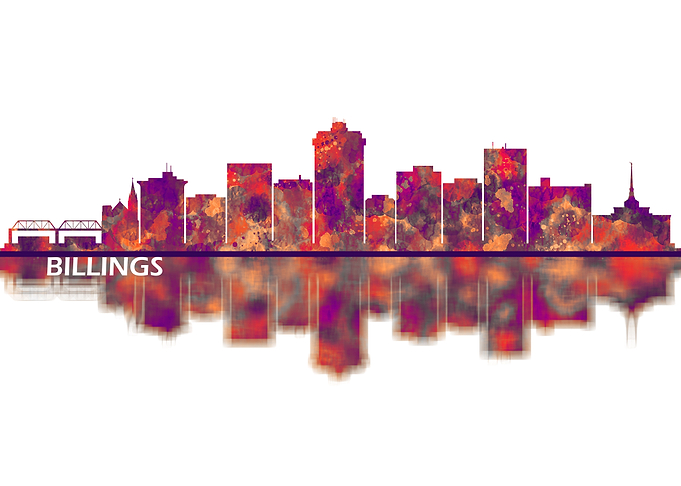 Billings Montana Skyline