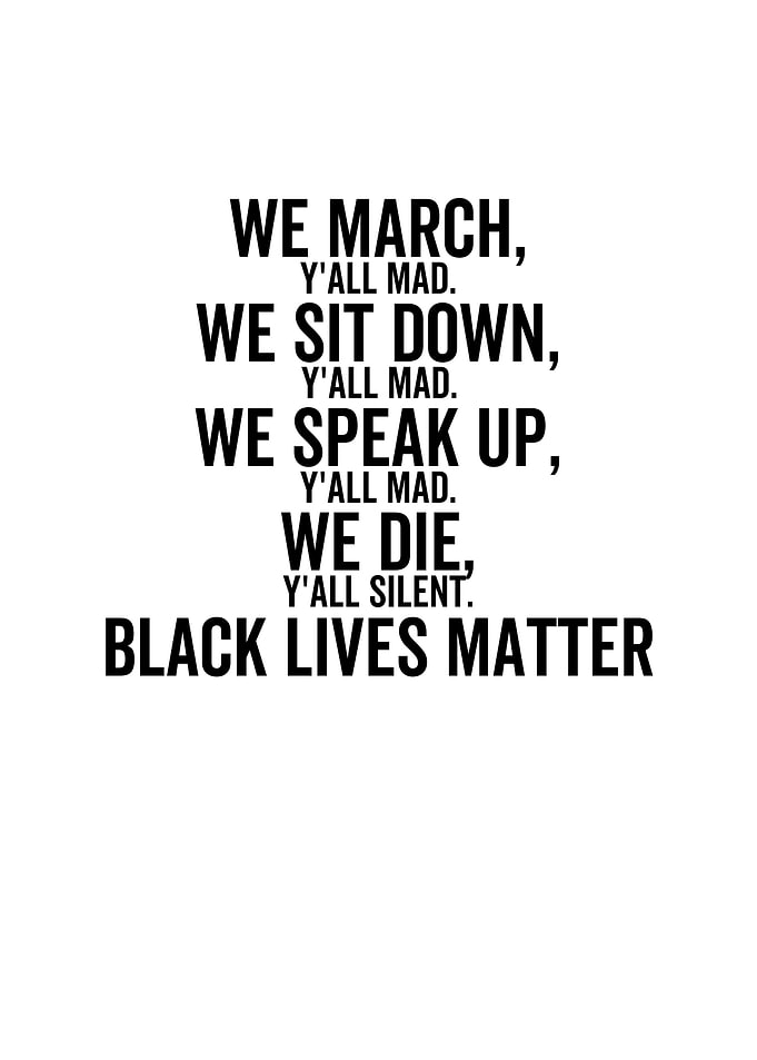 We March Yall Mad Black