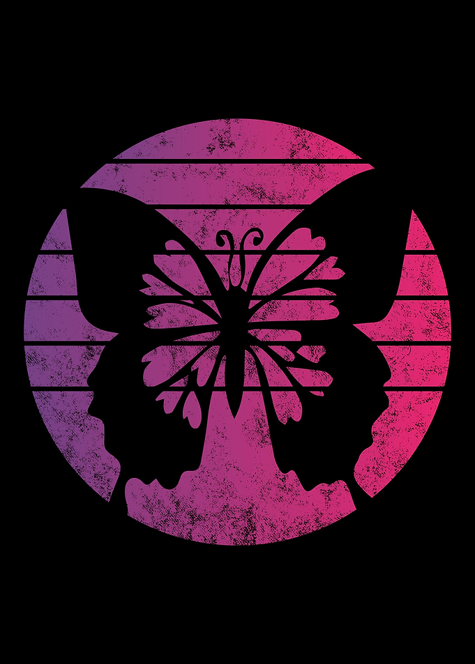Butterfly Retro Vintage