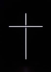Neon Christian Cross