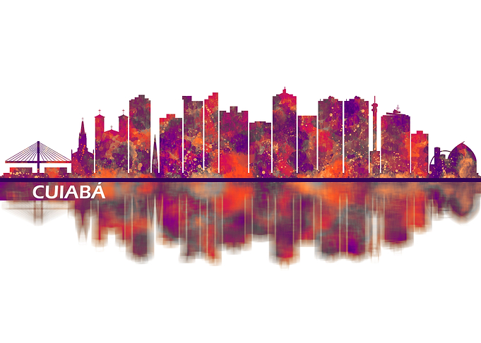 Cuiaba Brazil Skyline