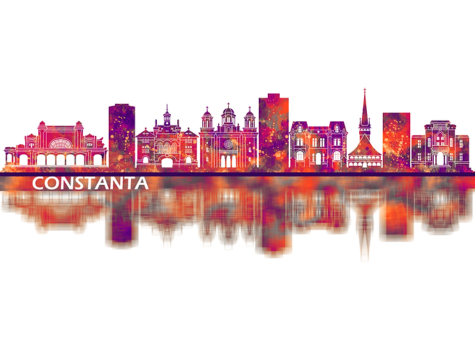 Constanta Romania Skyline