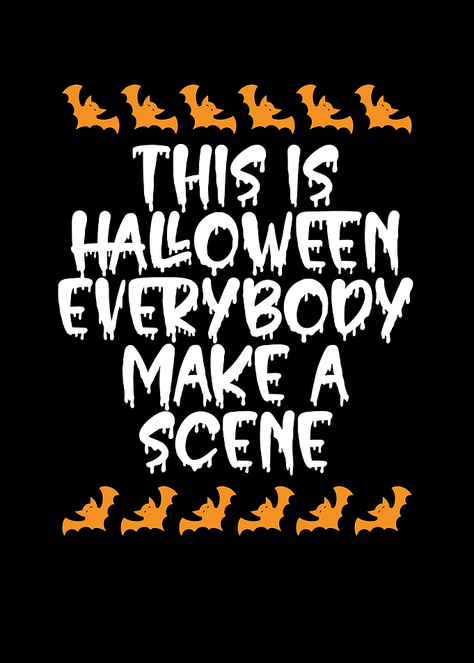 Halloween make a scene