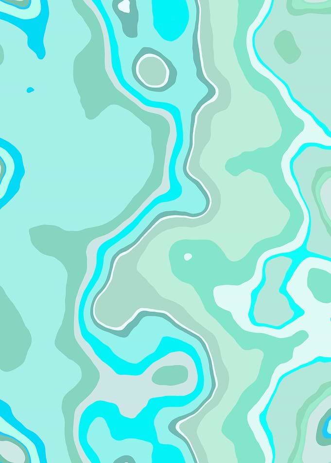 Abstract Marble Art