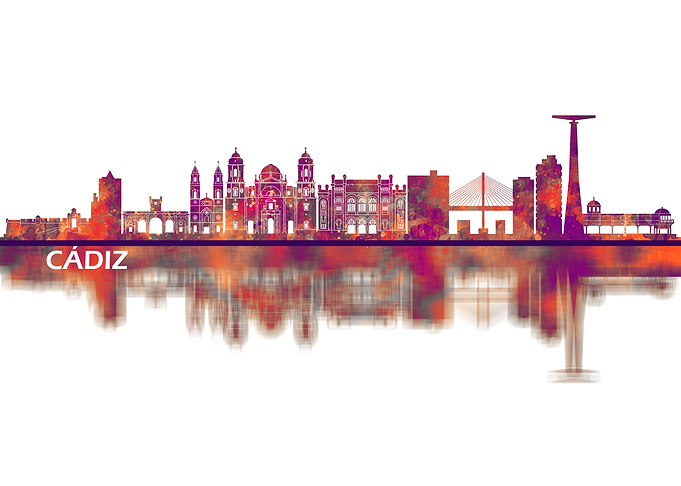 Cadiz Spain Skyline