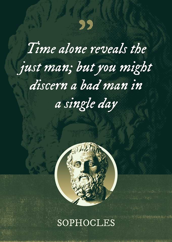Time alone reveals the