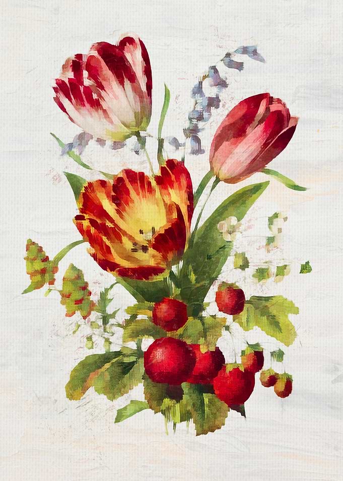 Simple Floral Painting 5