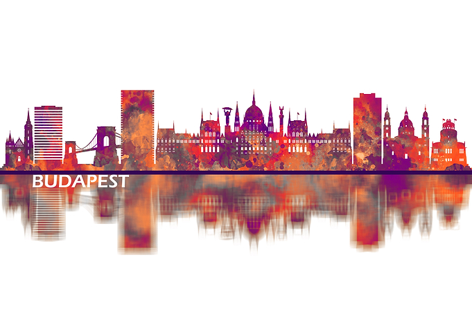 Budapest Hungary Skyline