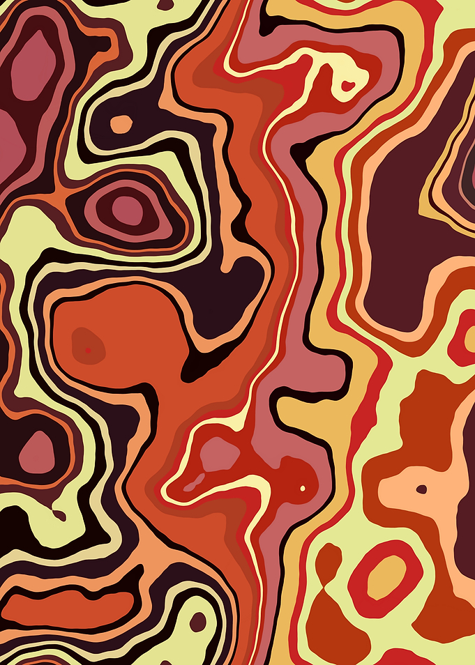 Abstract Marble Art