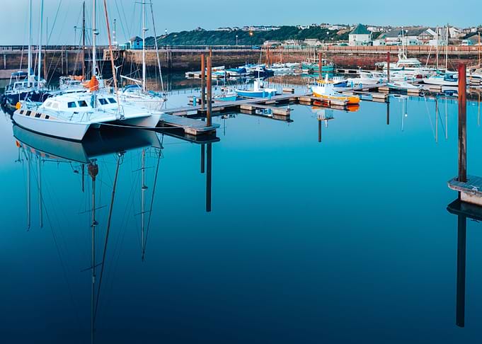 Mirrored water