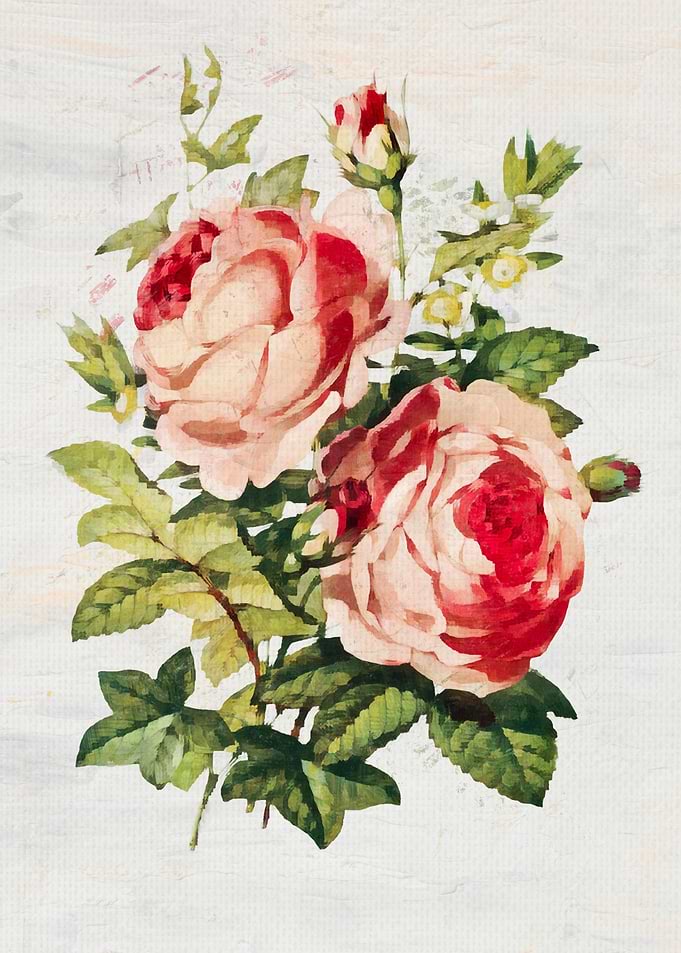 Simple Floral Painting