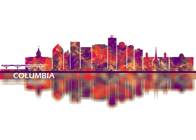Columbia USA Skyline